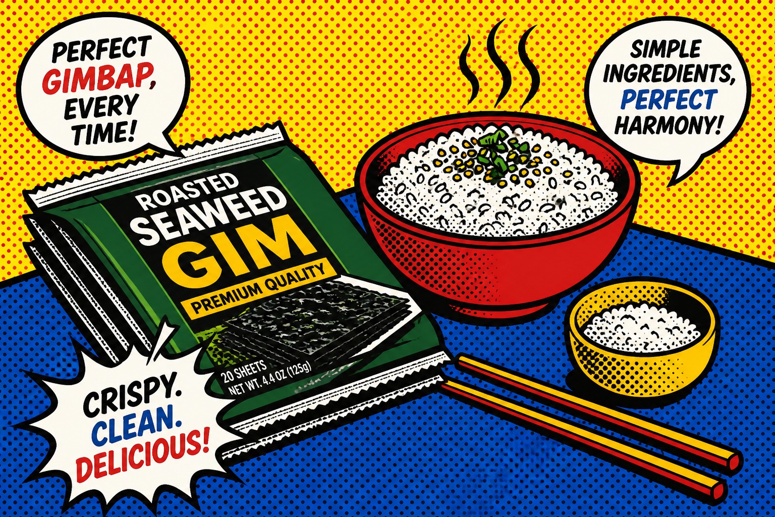 Perfect Gimbap Rice and Buying Gim