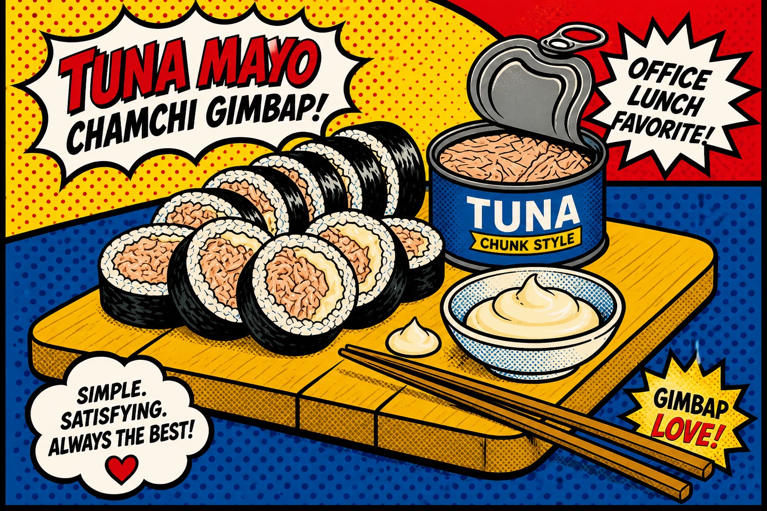 Chamchi Gimbap: The Tuna Mayo Office Favorite