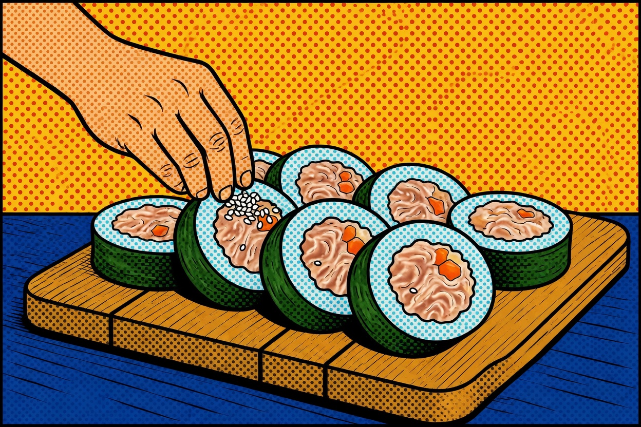 Chamchi Gimbap — Tuna Mayo
